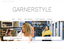 Tablet Screenshot of garnerstyle.com